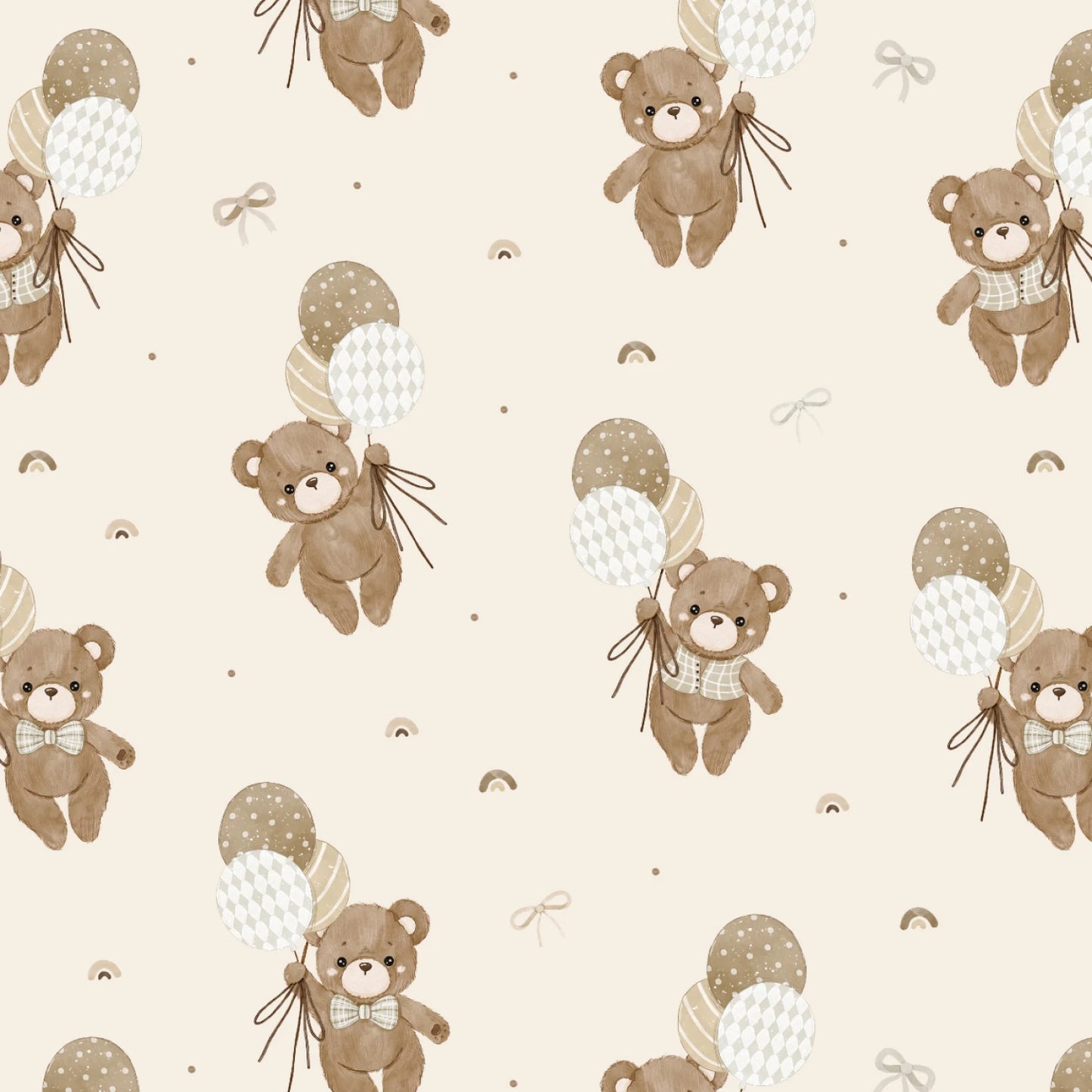 Flannel Teddy Bear's Light Adventures