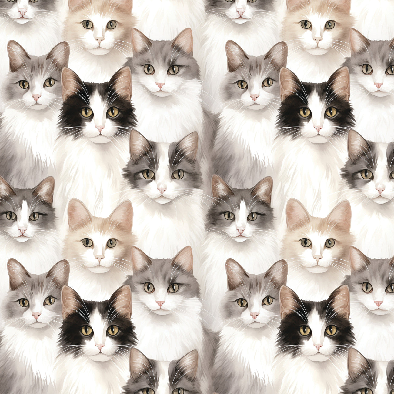 Paw & Whisker - Shorthaired Cats - Multi - 21250601-01