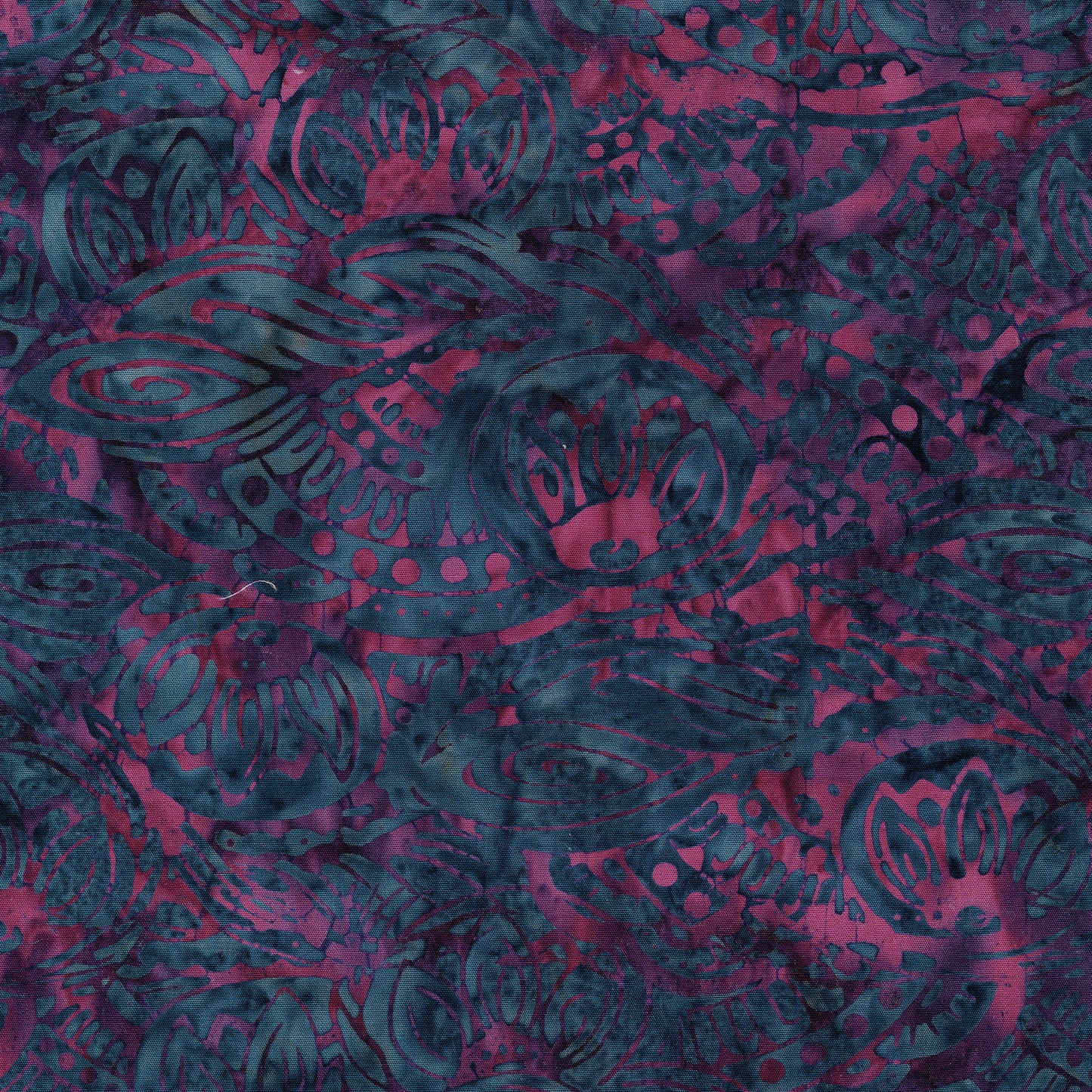 Nouveau, Packed Lotus, Navy Batik
