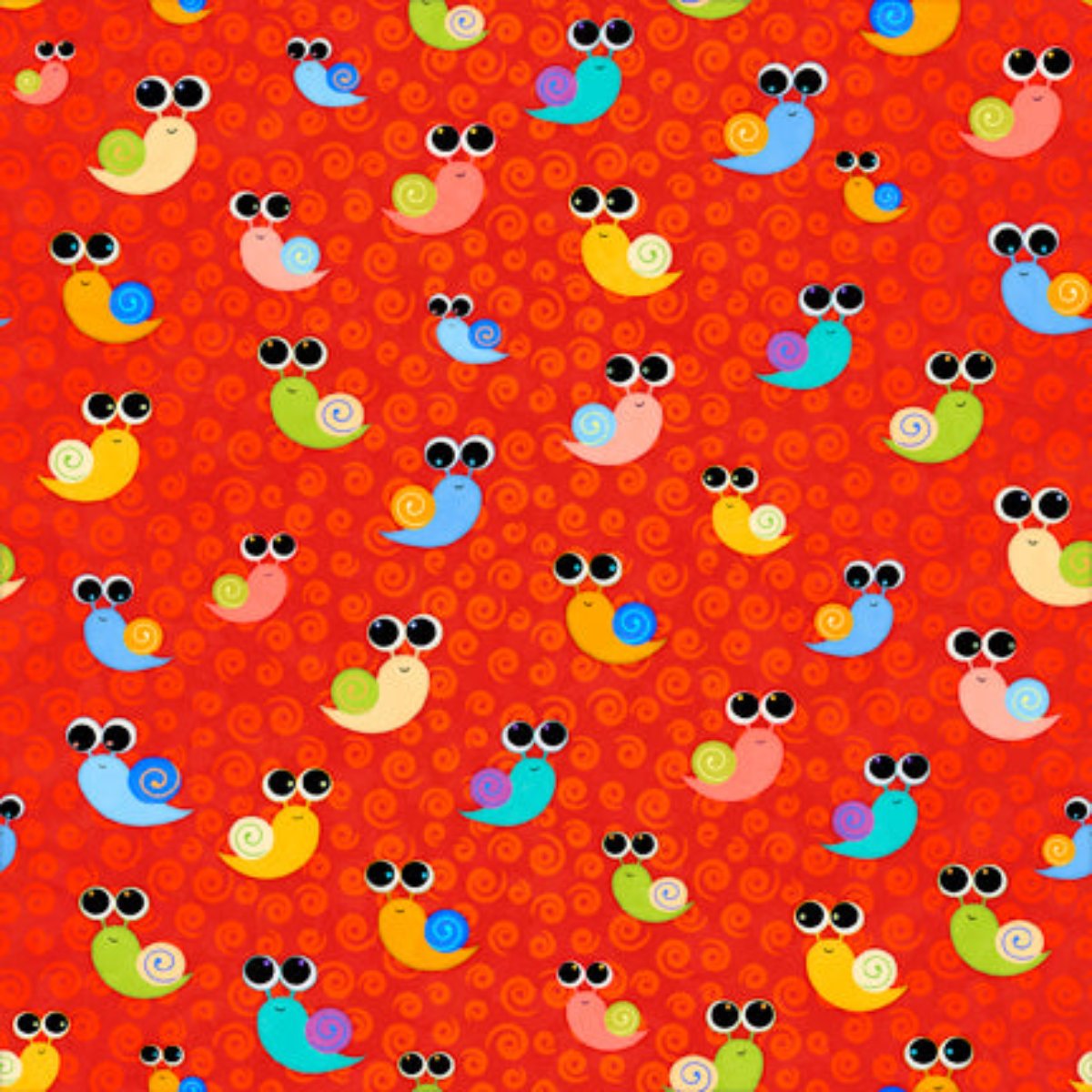 3-Yard-Curated-Bundle Blue lotus & red snails