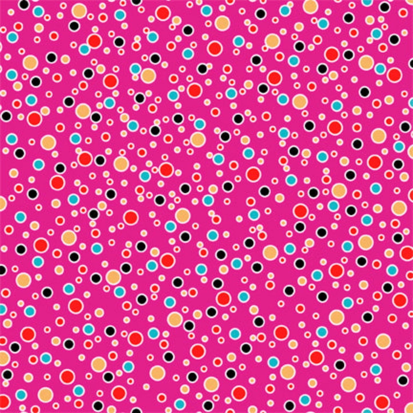 Bold Blooms Dots P