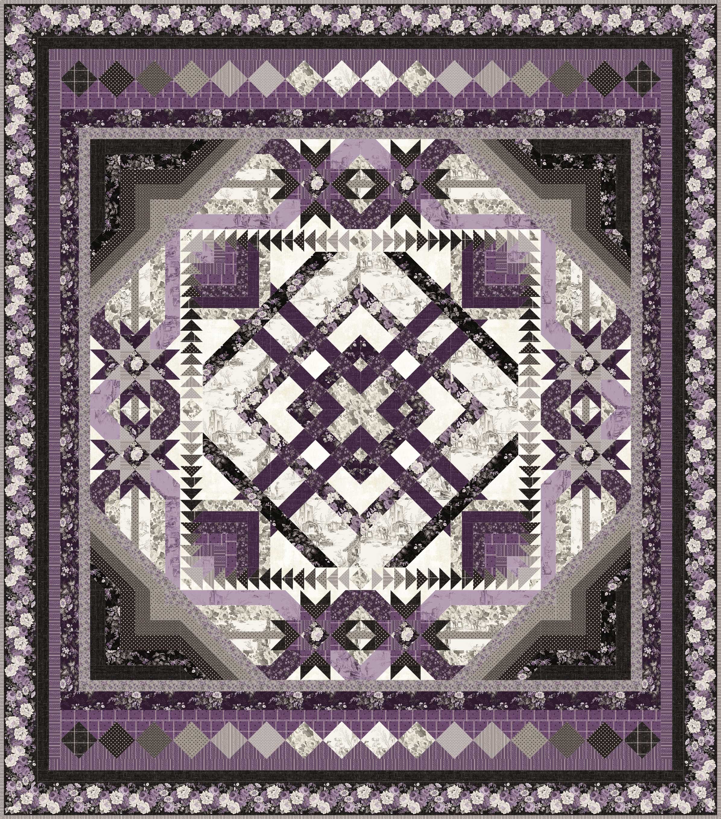 Blackberry Bramble BOM Pattern – Never Enough Stitches