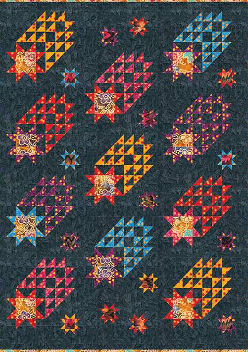 Sally Davies Star Stream Quilt Pattern