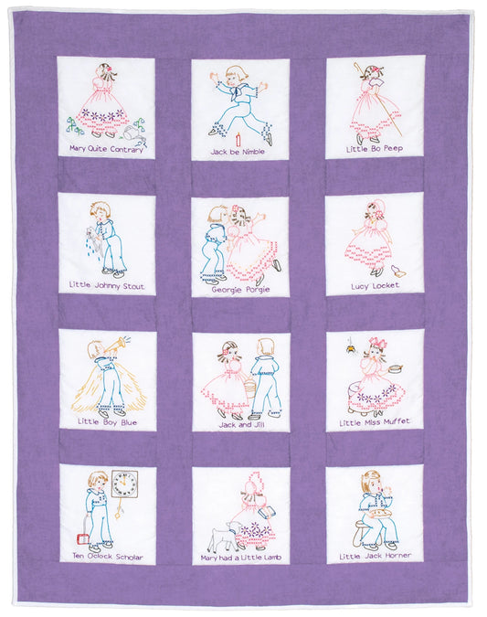 Nursery Rhymes Nursery Quilt Blocks