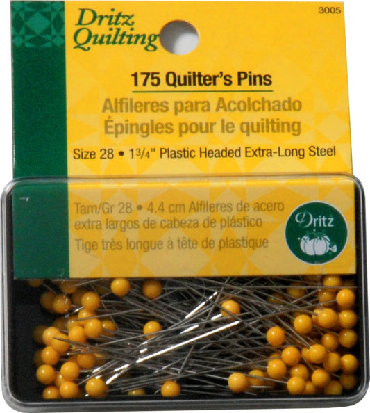 Quilters Pins -Straight
