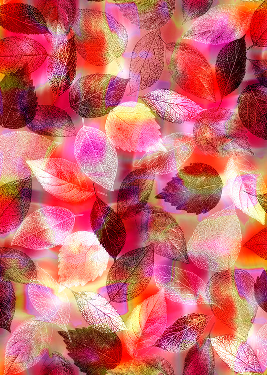 Tree Dance - Leaves - Red