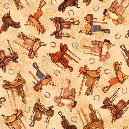 Running Wild - Saddle Toss - Tan