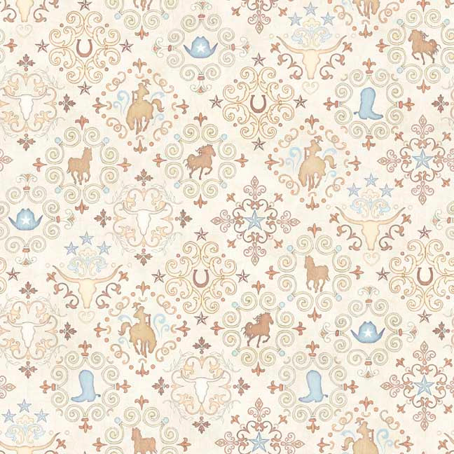 Running Wild - Bandanna - Cream