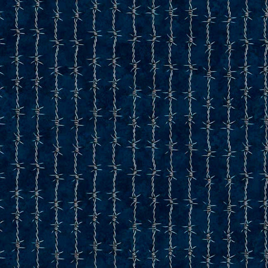 Running Wild - Barbed Wire - Navy