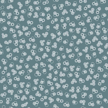 WISPS ON THE WIND - TINY CIRCLES - DUSTY TEAL