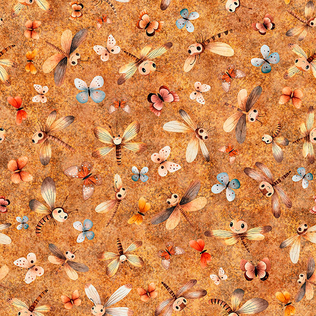 PANDALAND - DRAGONFLIES & MOTHS - CINNAMON