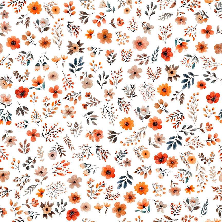 PANDALAND - SMALL FLORAL - WHITE