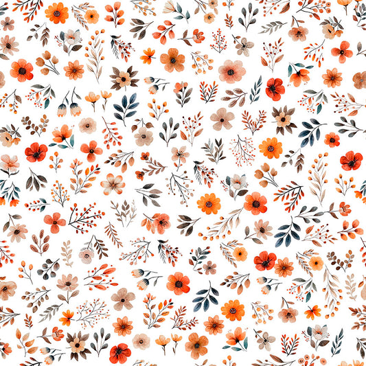 PANDALAND - SMALL FLORAL - WHITE