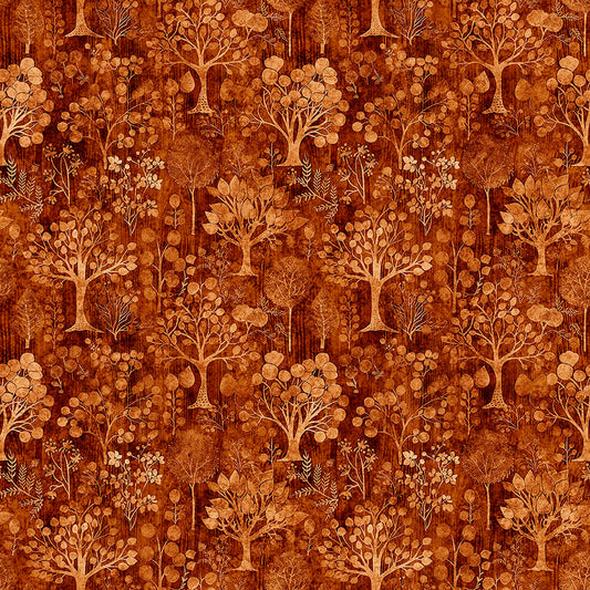 PANDALAND - TREES - BURNT ORANGE
