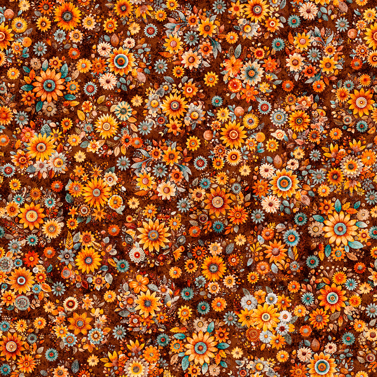 HARVEST HOLLOW - FALL BOUQUETS - BURNT UMBER