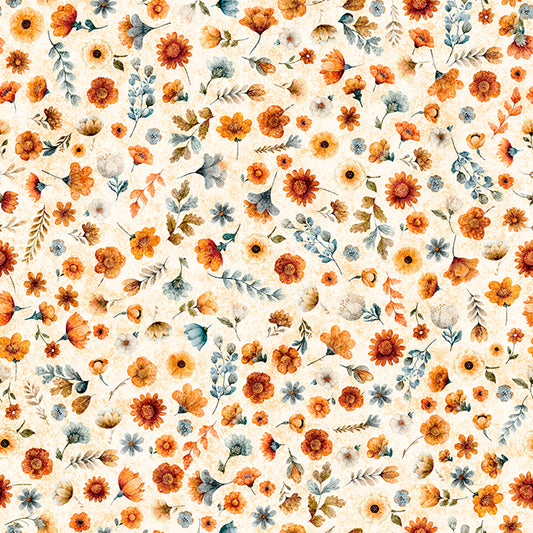 HARVEST HOLLOW - DITZY FLORAL - CREAM
