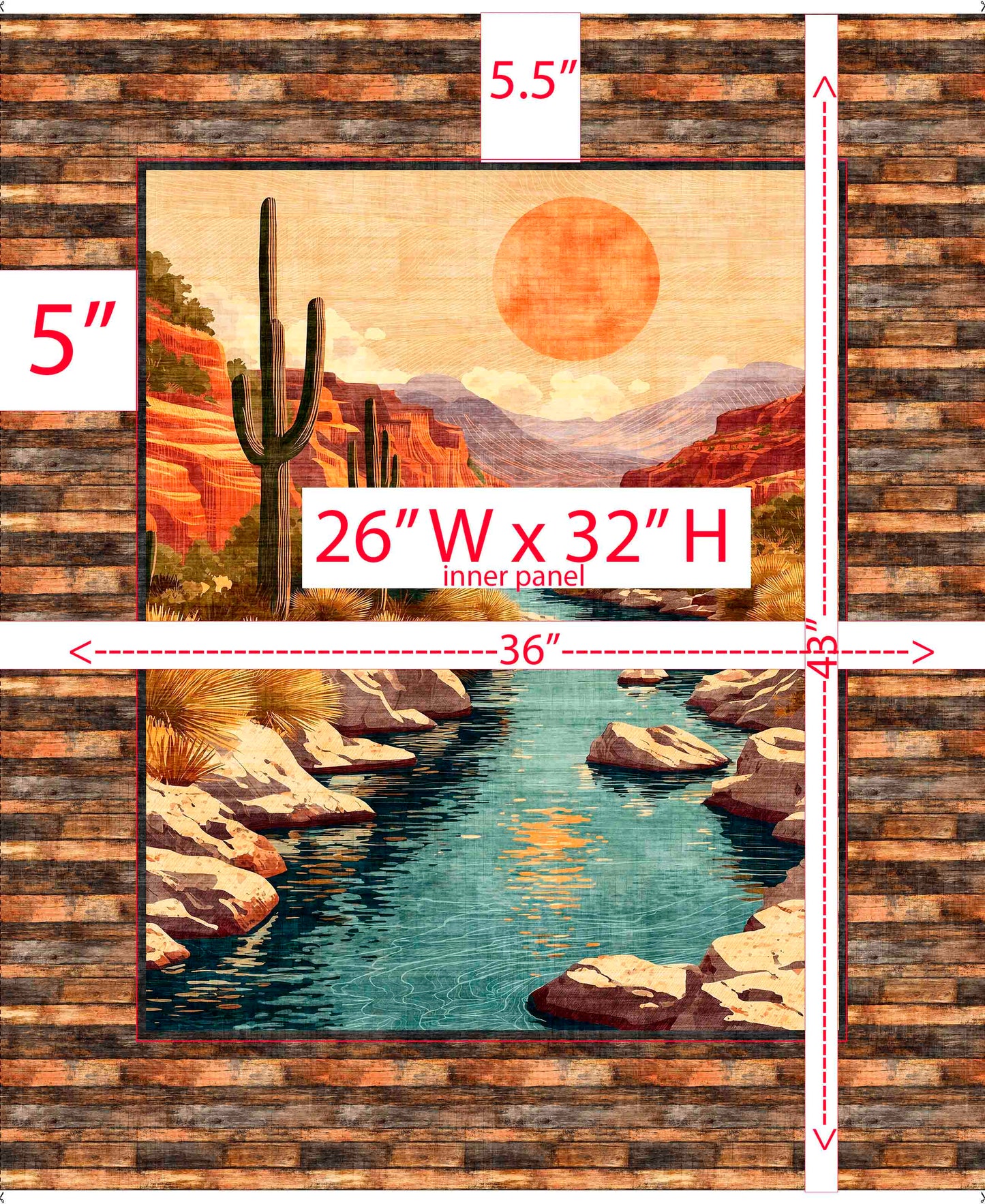 CANYONLANDS - CANYONLANDS PANEL - MULTI 32011-X