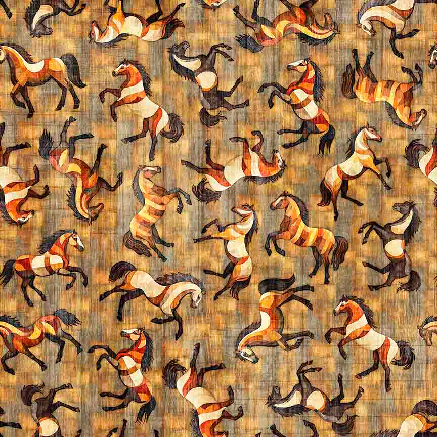 CANYONLANDS - HORSES - BROWN 32016-A