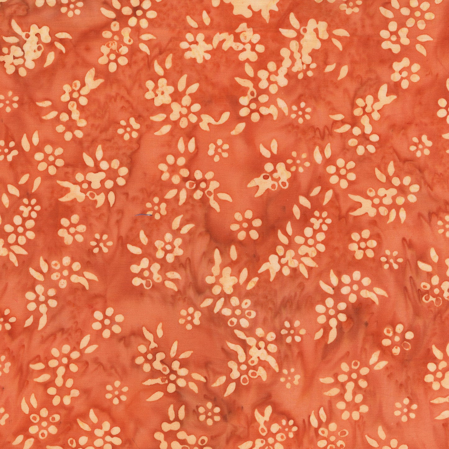 Dutchy Blues ,Petals, Coral Batik
