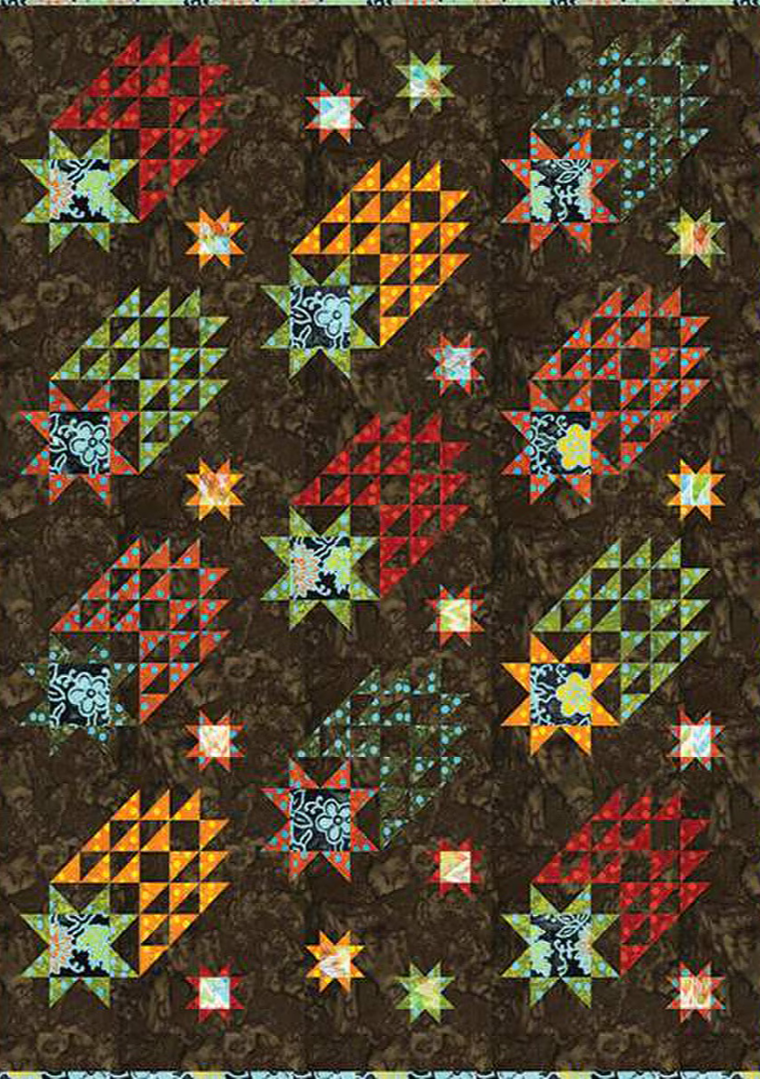 Sally Davies Star Stream Quilt Pattern