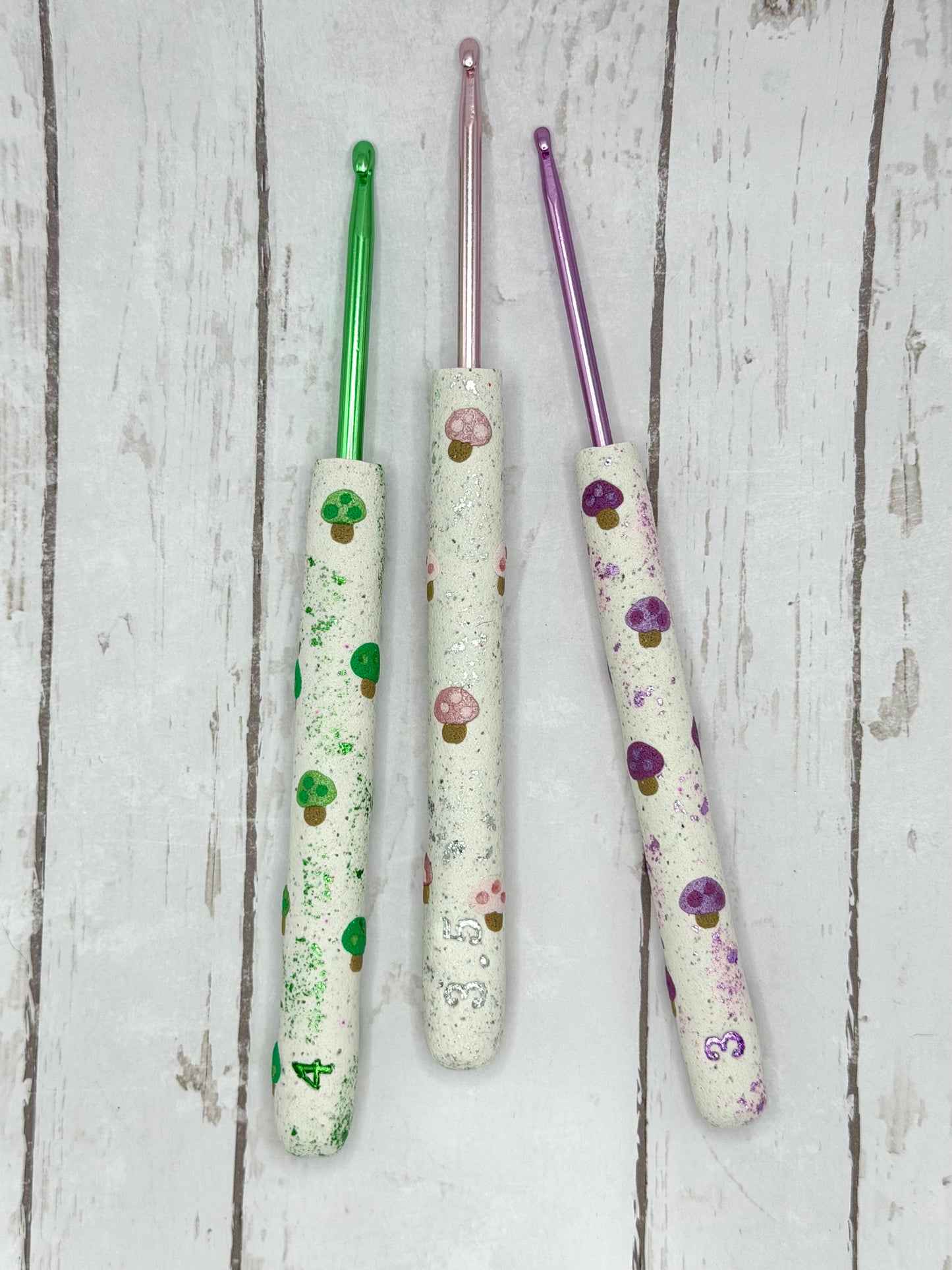 Crochet Hook Set - Mini Mushroom