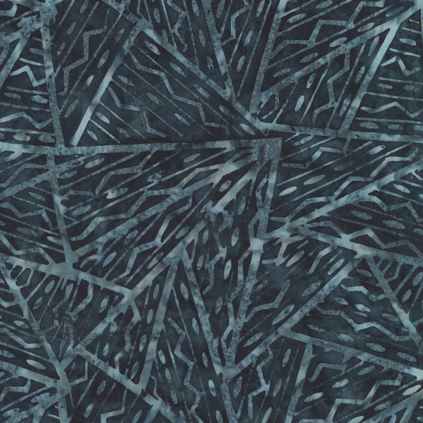 QE6: Splash, Abstract Lines, Charcoal Batik