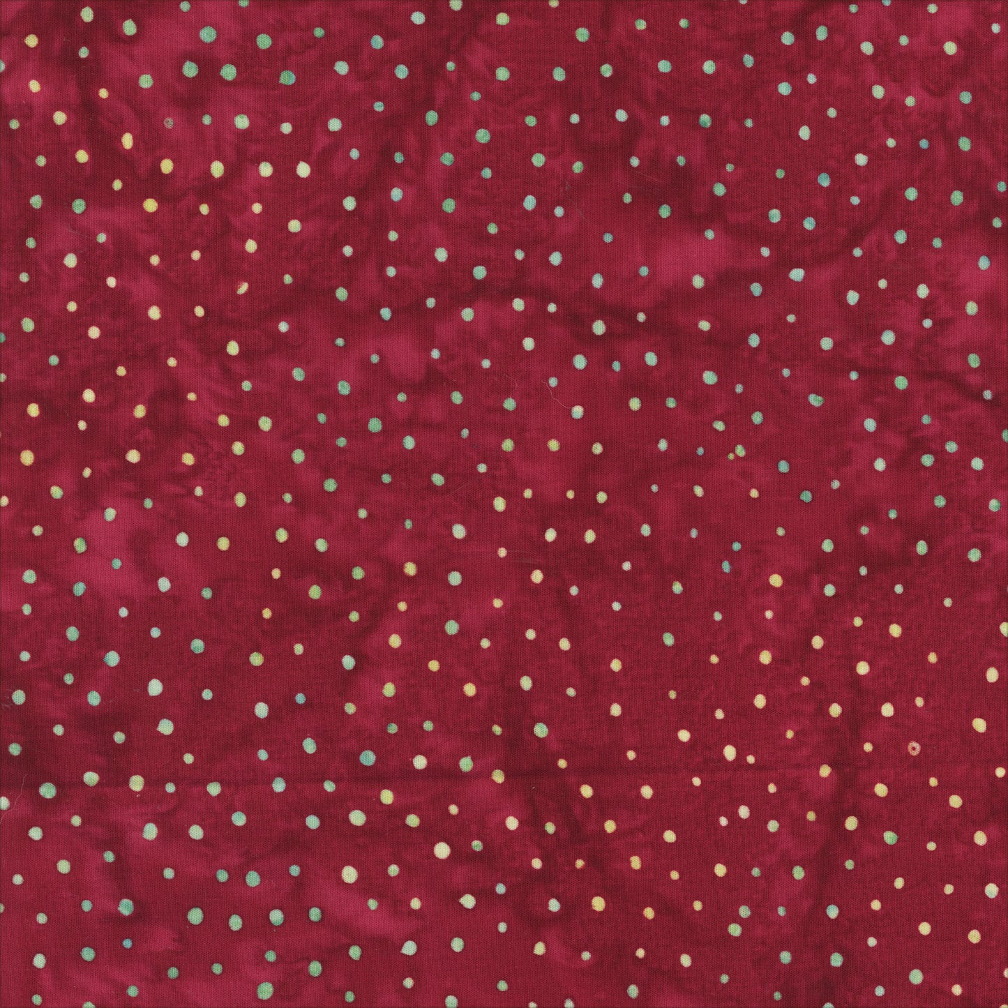 QE8: Charm -Mini Dots - 450Q-1 Ruby - Batik