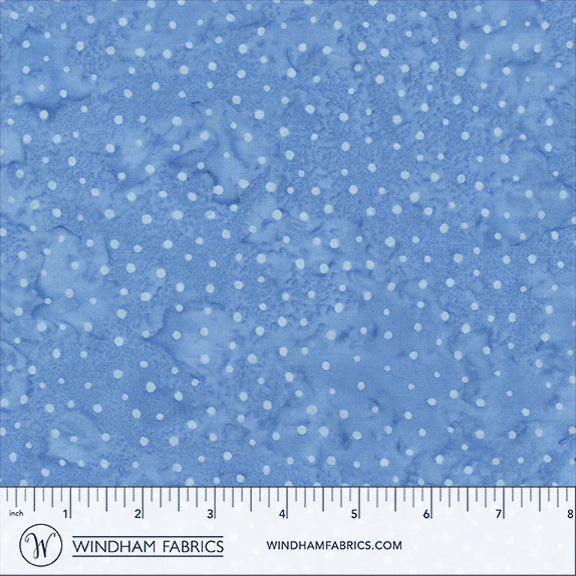 QE8: Charm -Mini Dots - 450Q-5 Sky - Batik