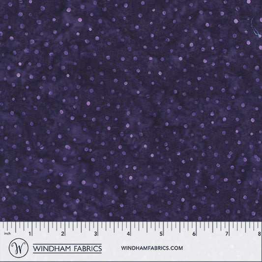QE8: Charm -Mini Dots - 450Q-6 Amethyst - Batik