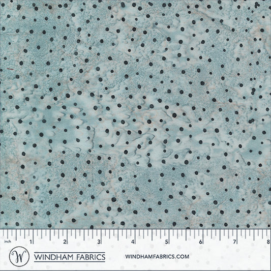 QE8: Charm -Mini Dots - 450Q-8 Squid Ink - Batik