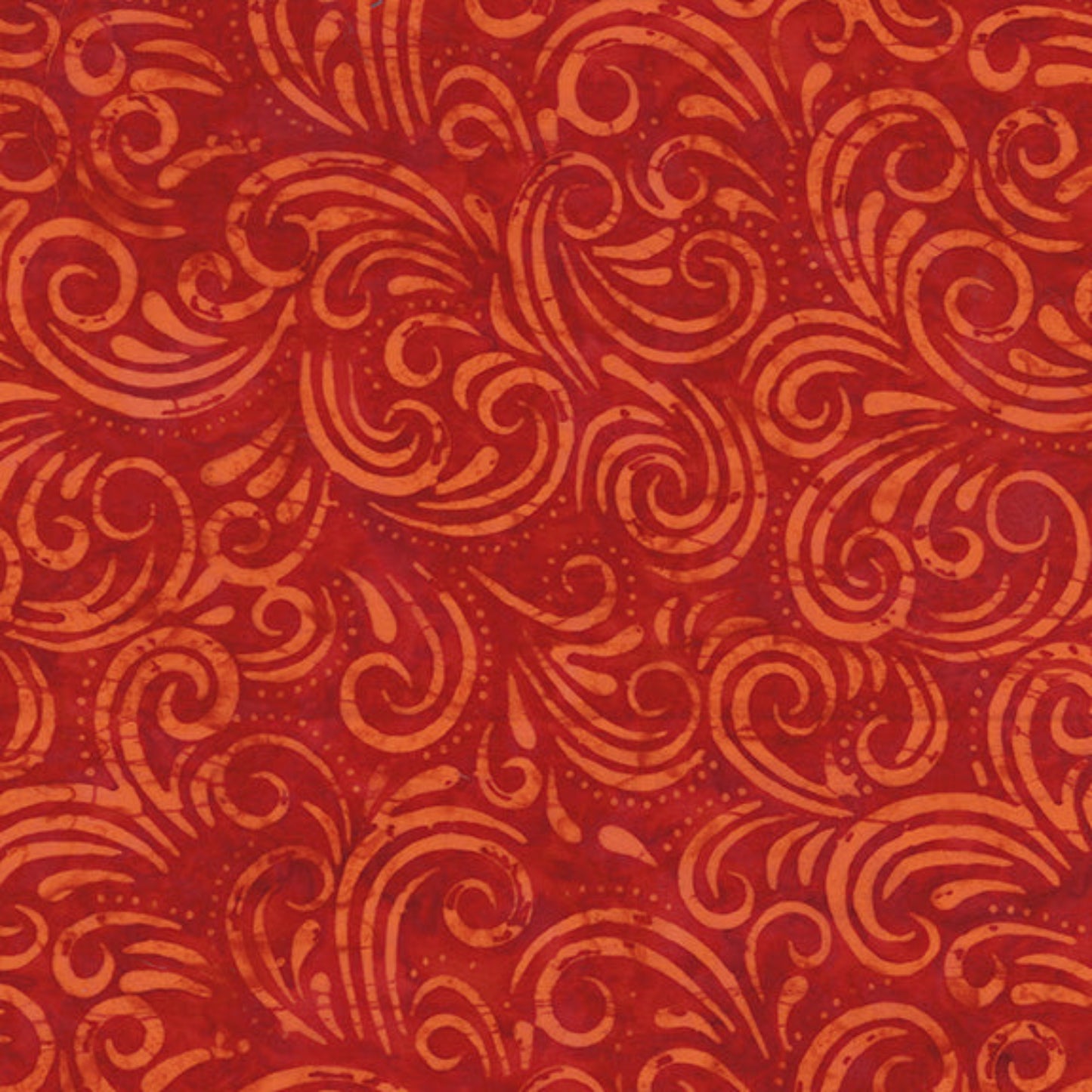 QE8: Charm - Swirl - 452Q-1 Cherry - Batik