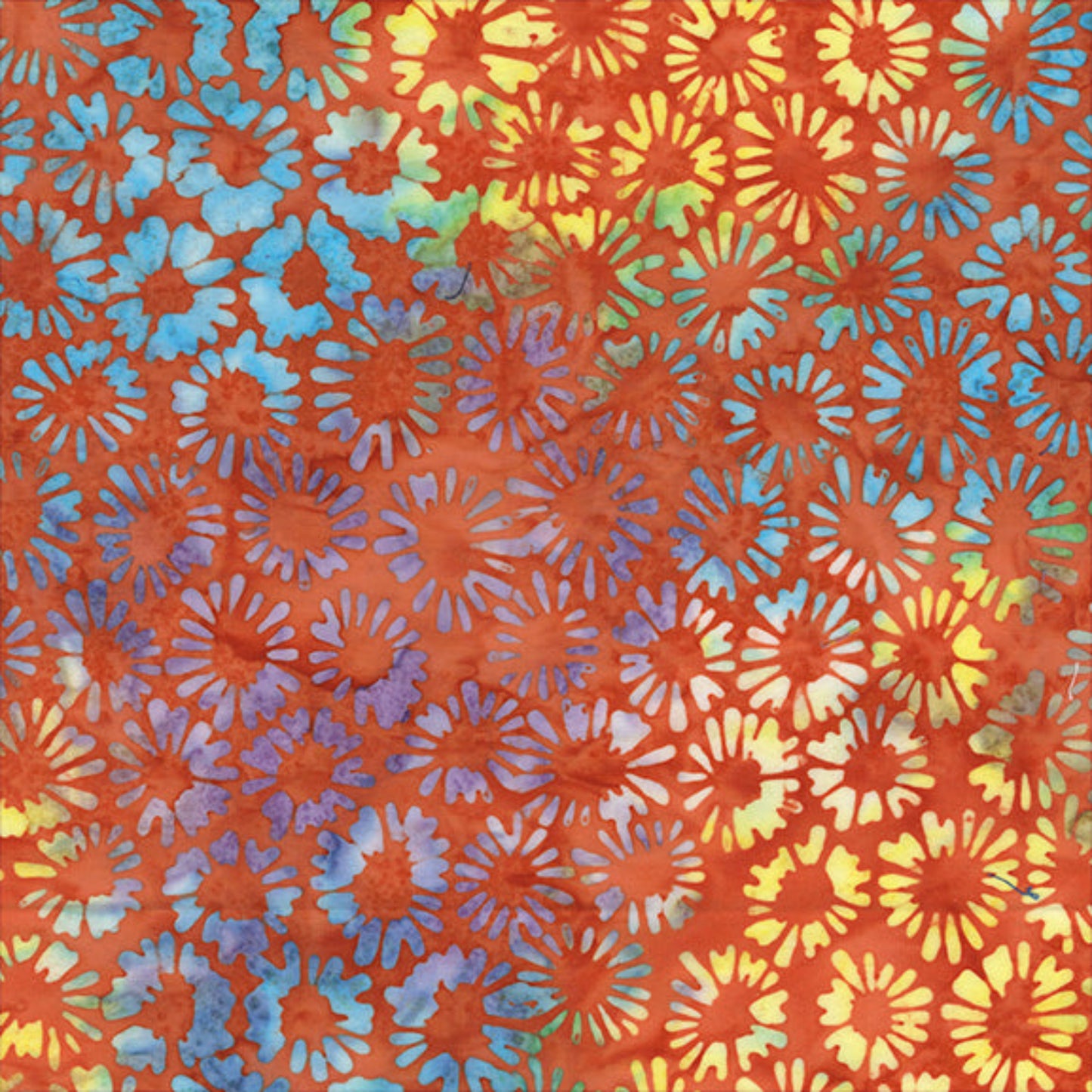 QE8: Charm - Sliced Circles - 453Q-1 Peach - Batik