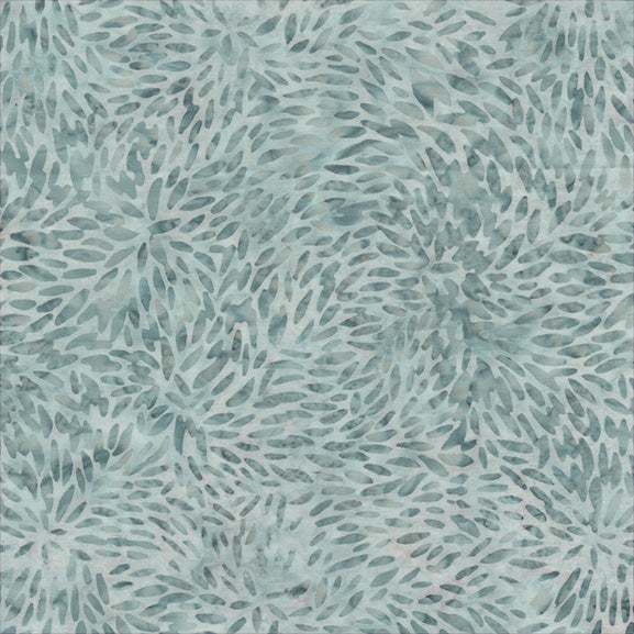 QE8: Charm - Tiny Leaves - 454Q-4 Mist - Batik