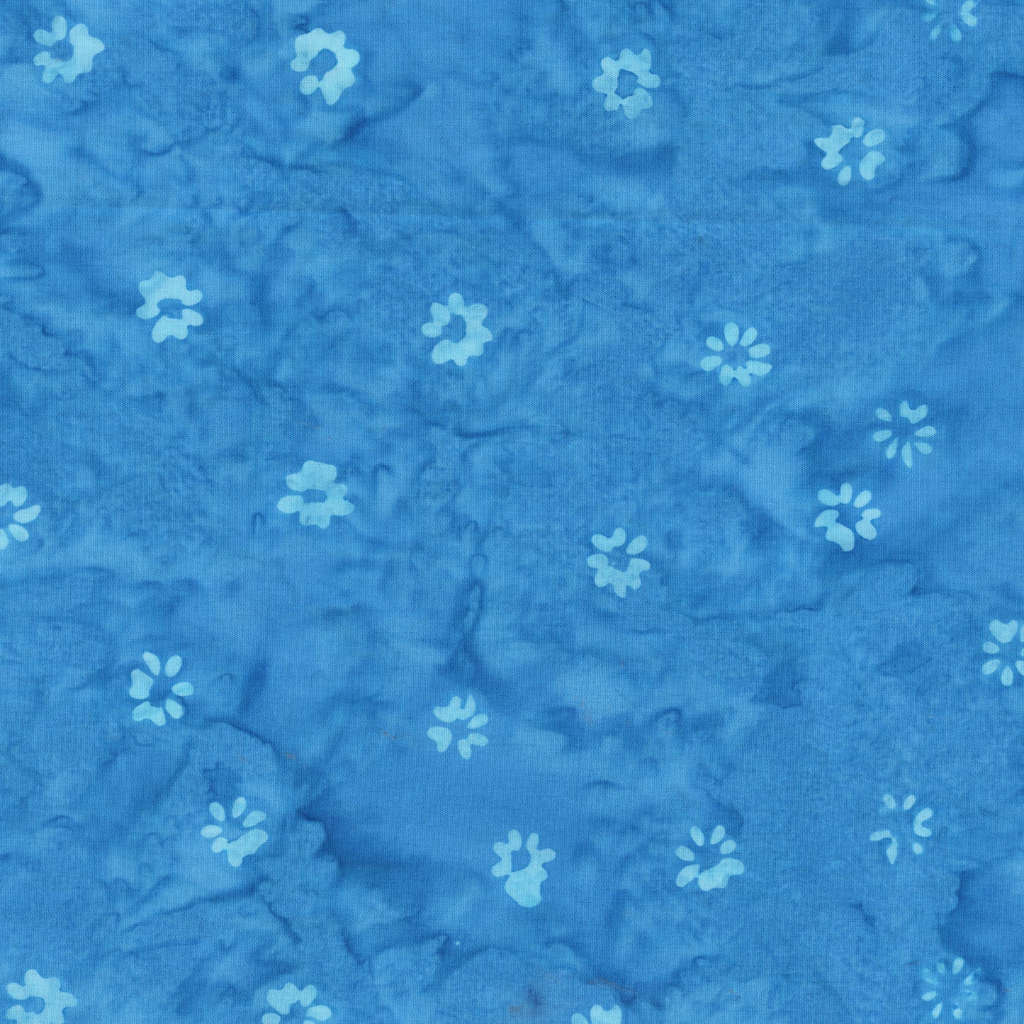 QE8: Charm - Buds - 455Q-6 Bluebird - Batik