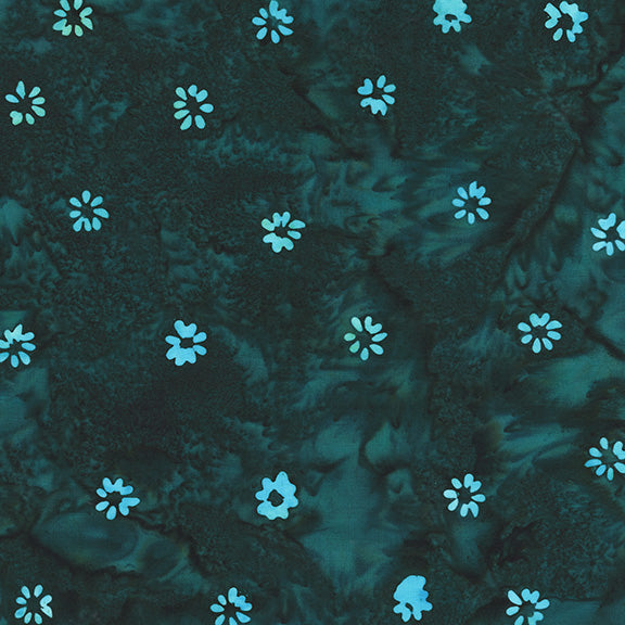 QE8: Charm - Buds - 455Q-7 Lagoon - Batik