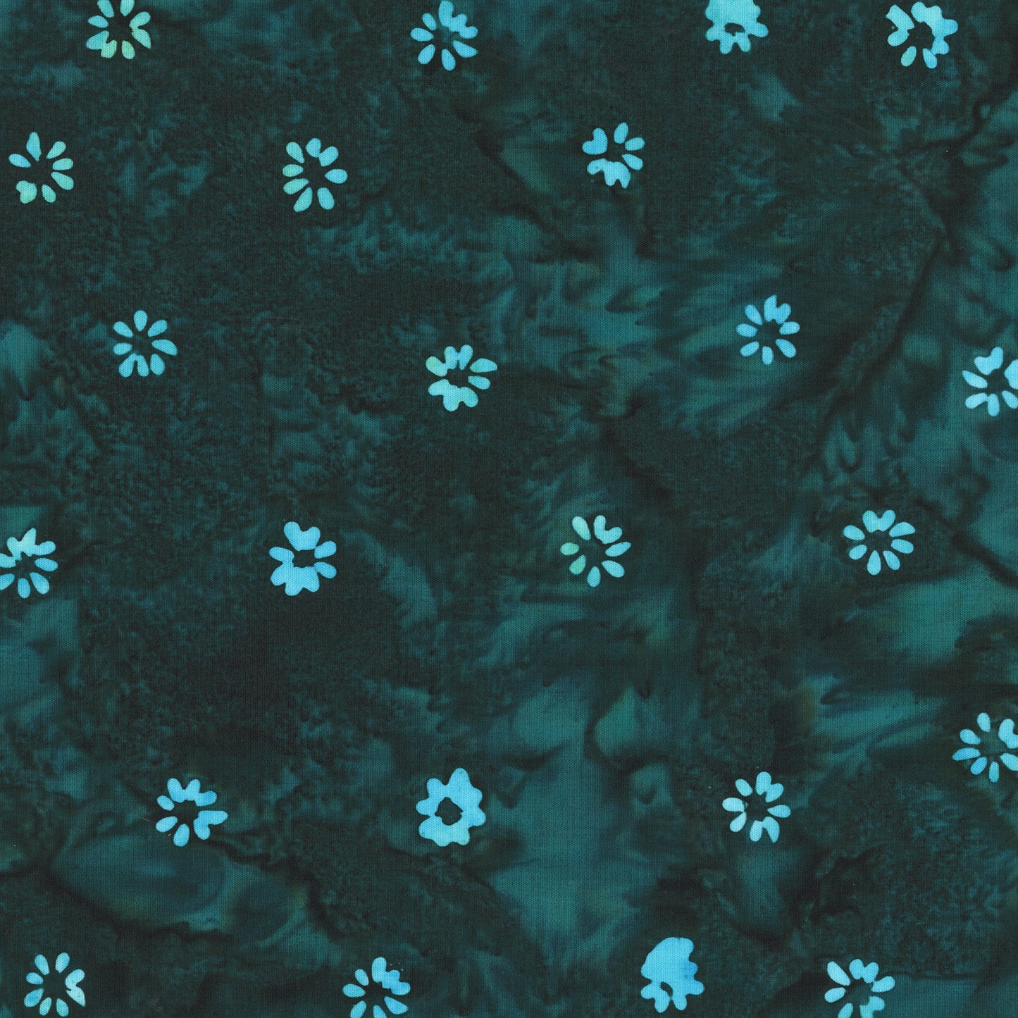 QE8: Charm - Buds - 455Q-7 Lagoon - Batik