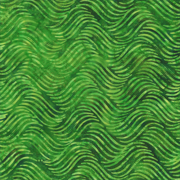 QE8: Charm - Waves - 457Q-2 Meadow - Batik