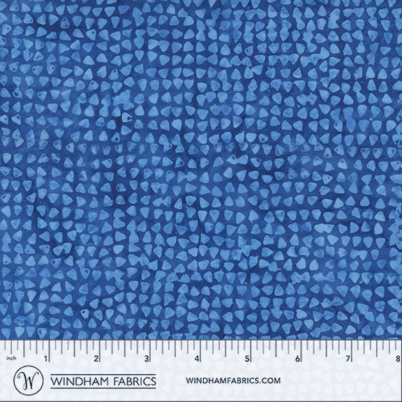 QE8: Charm - Pebbles - 459Q-3 Lapis - Batik