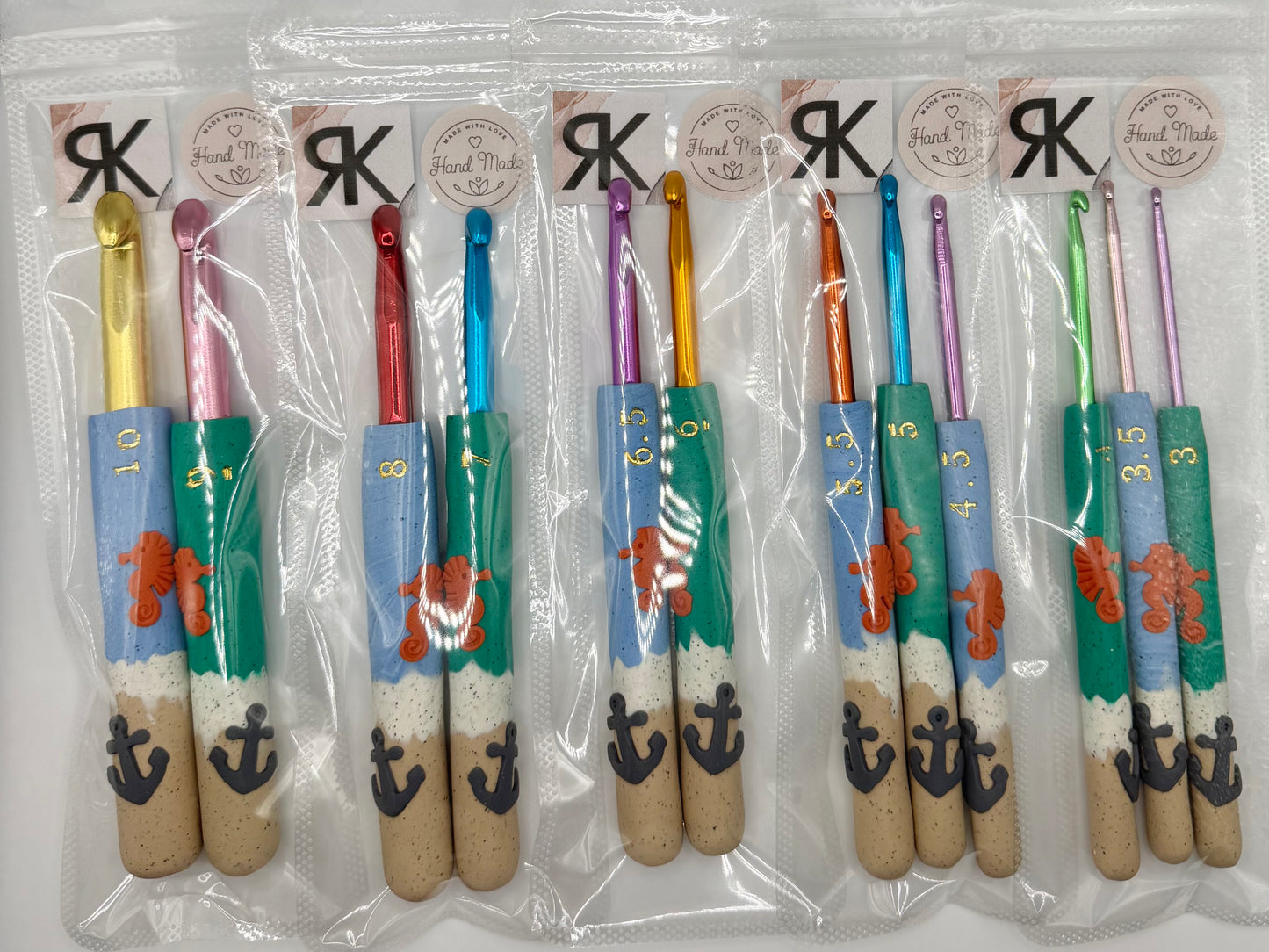 Crochet Hooks Seahorse