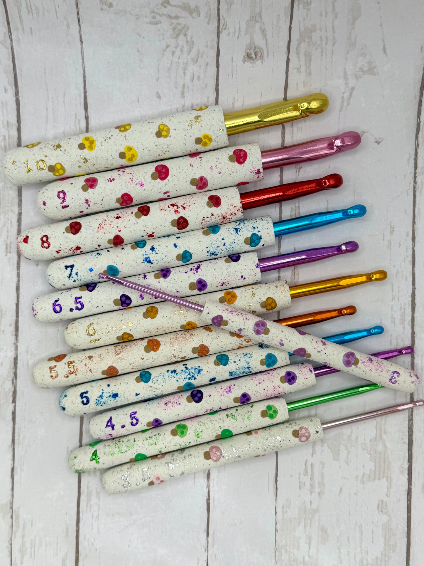 Crochet Hook Set - Mini Mushroom