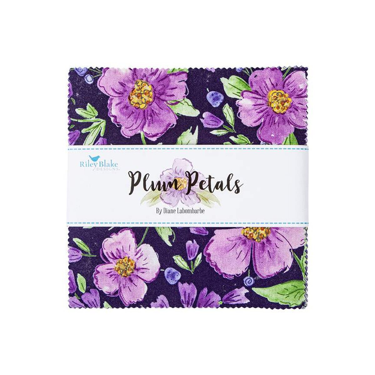 Plum Petals 5" Stacker