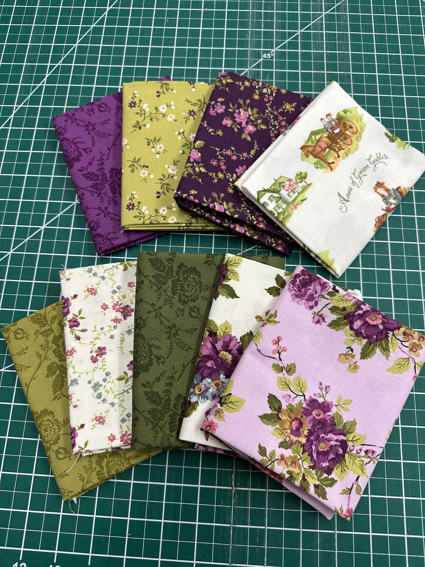 Anne of Green Gables 9 Fat Quarter Bundle