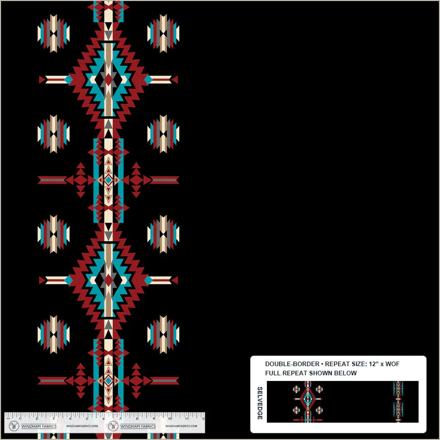 Spirit Trail, Condor (Double Border), Black