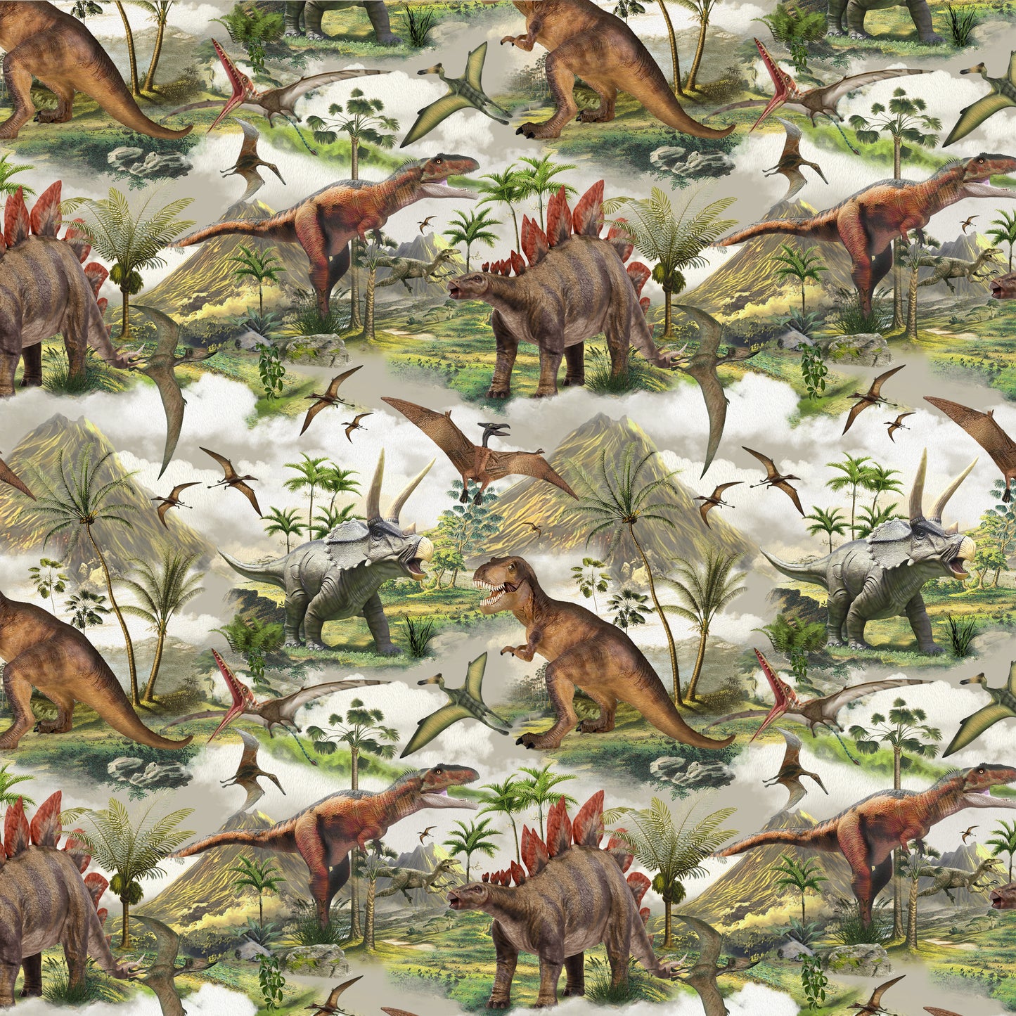 Prehistoric Paradise - 55156-3 Fog