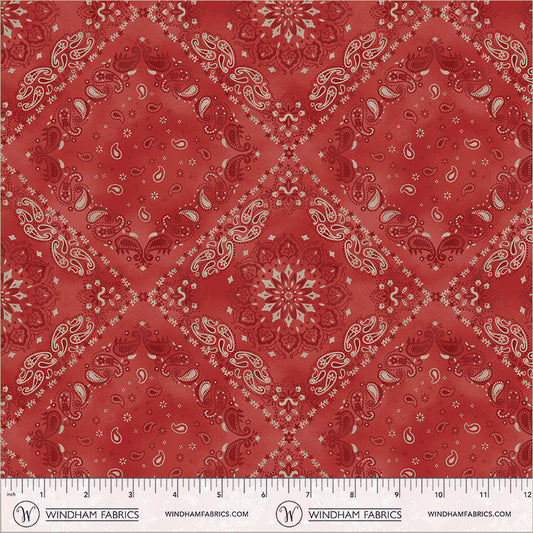 Lone Star Trail, Bandana, 55432-9 Red