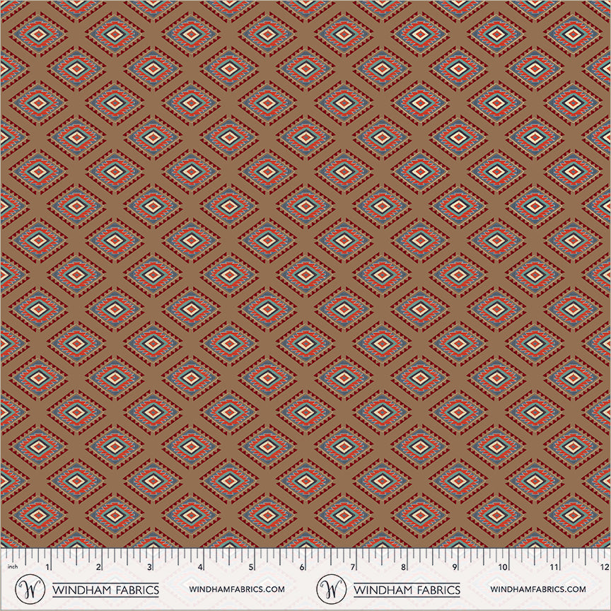 Lone Star Trail, Medallion, 55433-10 Suede