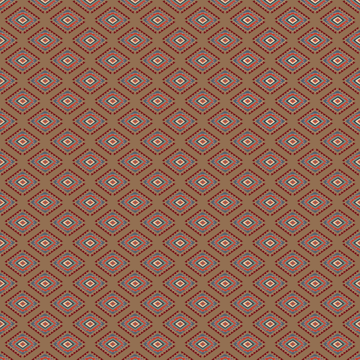 Lone Star Trail, Medallion, 55433-10 Suede