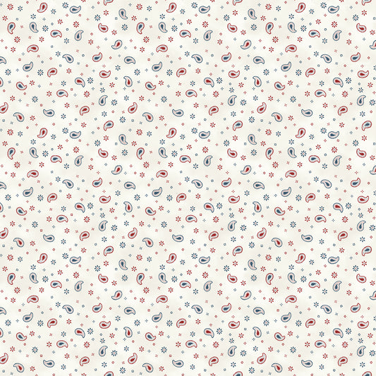 Lone Star Trail, Little Paisley, 55434-1 Ivory