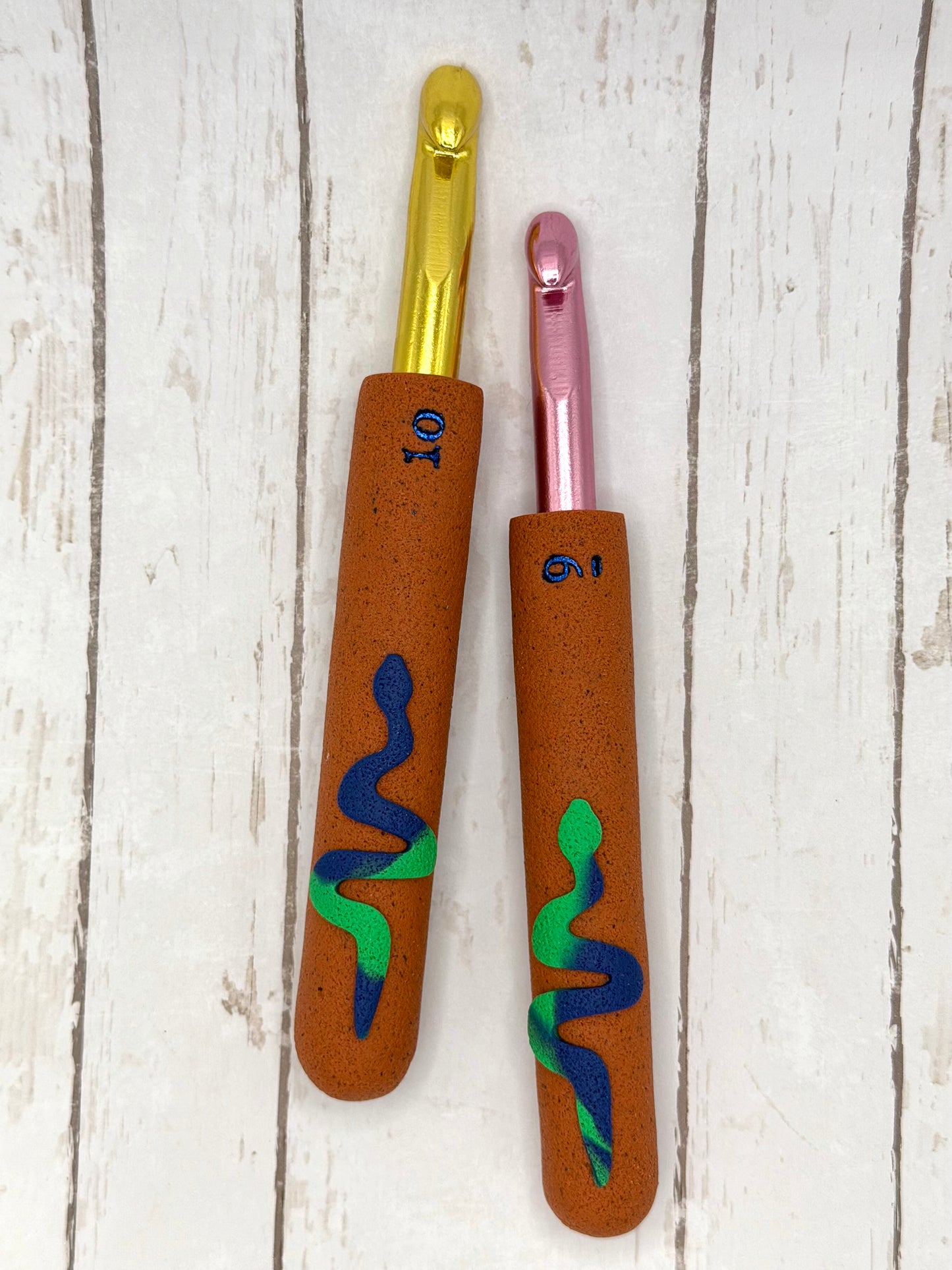 Crochet Hook Set - Snakes