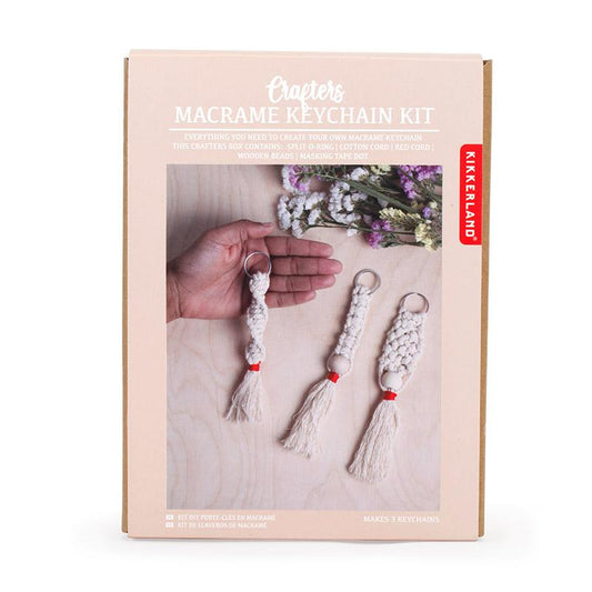 Crafters Macrame Keychain CR10 Kikkerland